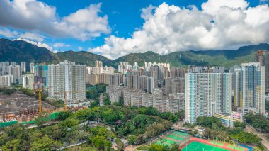 Residential architecture and daily life in Kowloon estate