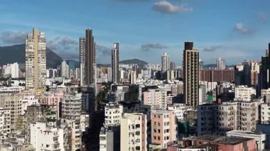 Otantik Sokak Hayatı Sham Shui Po Hong Kong, 11 Ekim 2025