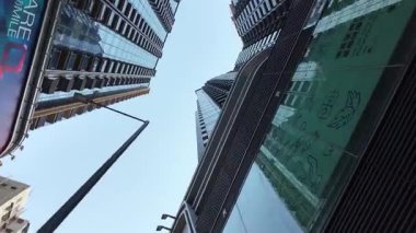 Tai Kok Tsui Skyline 'daki yüksek katlı apartmanlar, 11 Ekim 2025