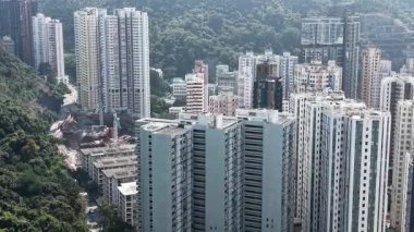 Shau Kei Wan Skyline 'daki Konut Kuleleri, 18 Ekim 2025