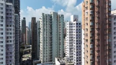 Shau Kei Wan Skyline 'daki Konut Kuleleri, 18 Ekim 2025