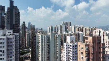 Shau Kei Wan Skyline 'daki Konut Kuleleri, 18 Ekim 2025