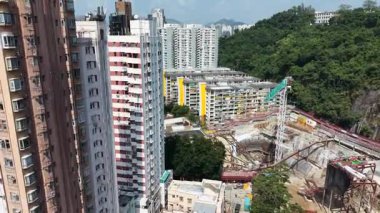 Shau Kei Wan Skyline 'daki Konut Kuleleri, 18 Ekim 2025