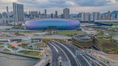 Kai Tak bölgesinde modern stadyum ve otoyol altyapısı