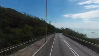 Sahne Güney Lantau Yolu Sahil Yolu 25 Ekim 2025