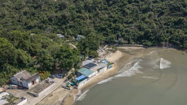 Lantau Adası 'ndaki Teneke Köyünde Huzur