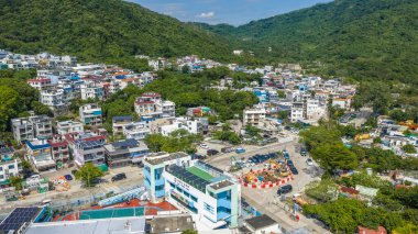 Geleneksel Hakka köyü evi Hong Kong 'da korunuyor.