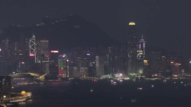 Iconic HK Skyline Şehir Manzarası 25 Ekim 2025