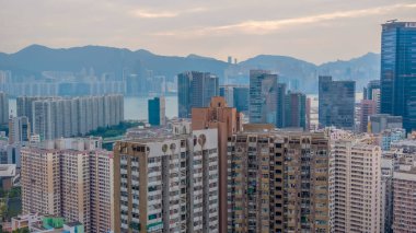 Hong Kong, Kwun Tong 'daki yerleşim yerleri.