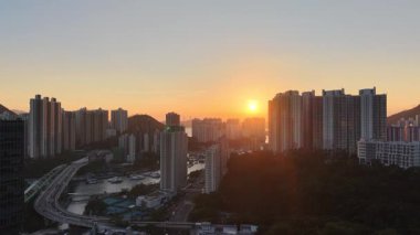 Aberdeen Batı Liman Manzarası Hong Kong, 8 Kasım 2025