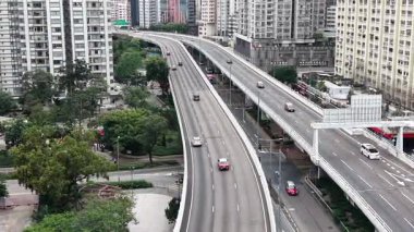 Viktorya Limanı Sahil Manzarası Üzerinde Yükseltilmiş Otoyol, 29 Ekim 2025