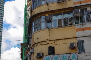 Tarihi Hong Kong mahallesinde yüksek yoğunluklu konutlar 14 Eylül 2025