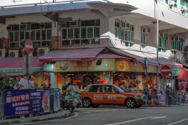 Tarihi Hong Kong mahallesinde yüksek yoğunluklu konutlar 14 Eylül 2025