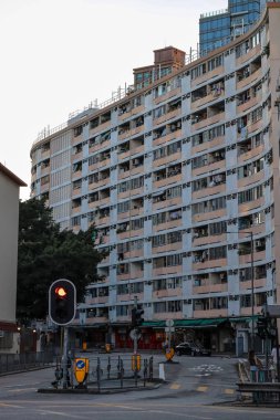 Kowloon City 'deki kamu konutları 14 Eylül 2025