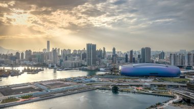 Kowloon 14 Aralık 2025 'te Kai Tak Spor Parkı Stadyumu