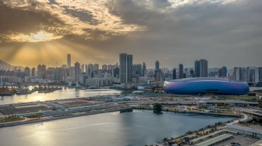 Kowloon 14 Aralık 2025 'te Kai Tak Spor Parkı Stadyumu