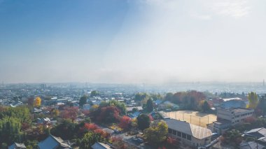 Hiei Dağı 'na giden Hieizanguchi Geçidi 27 Kasım 2025