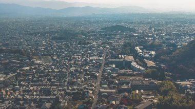 Kyoto 'nun kuzey bölgesindeki kentsel manzara 24 Kasım 2025