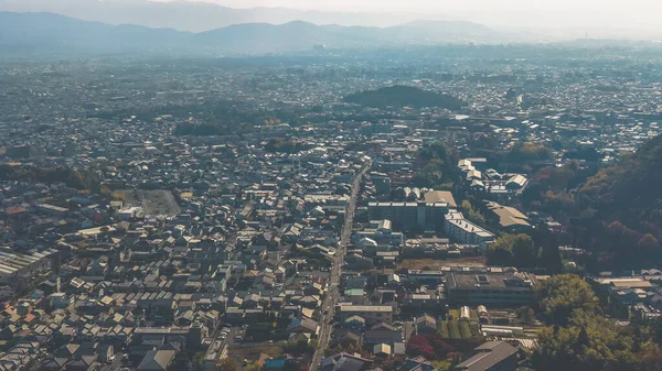 Kyoto 'nun kuzey bölgesindeki kentsel manzara 24 Kasım 2025