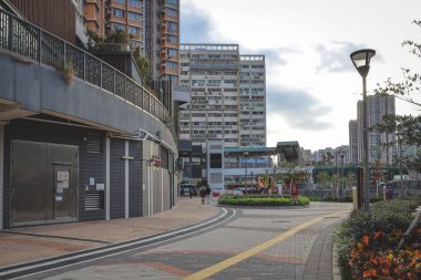 Diamond Hill Hong Kong 25 Aralık 2025 'te yer alan manzaralı su parkı