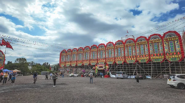 Kam Tin Jiao Festivali 'nde Bambu Tiyatrosu 20 Aralık 2025