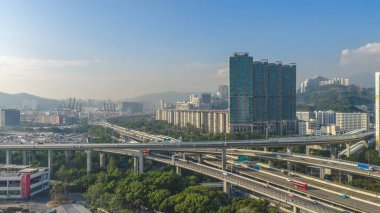 Batı Kowloon kentsel bölgesinde trafik 24 Aralık 2025