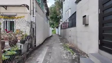 Shan Pui Tsuen Geleneksel Kırsal Köy Peyzajı Hong Kong, 20 Aralık 2025