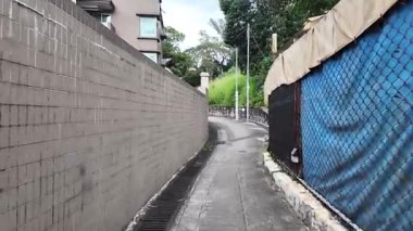 Shan Pui Tsuen Geleneksel Kırsal Köy Peyzajı Hong Kong, 20 Aralık 2025