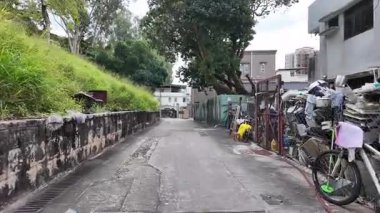 Shan Pui Tsuen Geleneksel Kırsal Köy Peyzajı Hong Kong, 20 Aralık 2025