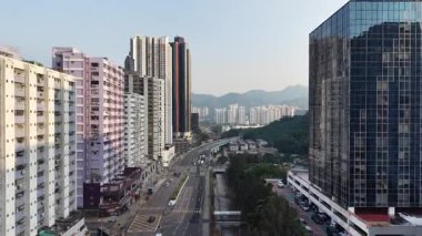 Fo Tan Bölgesi Şehir Manzarası, Hong Kong, 27 Aralık 2025