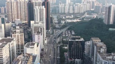 Fo Tan Bölgesi Şehir Manzarası, Hong Kong, 27 Aralık 2025