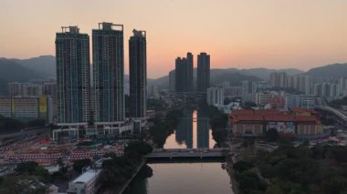 Sha Tin 'deki Shing Mun Nehri' nin 27 Aralık 2025 Manzarası