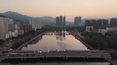 Sha Tin 'deki Shing Mun Nehri' nin 27 Aralık 2025 Manzarası