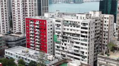 Kuzey Noktası Rıhtım Mahallesi Victoria Limanı Hong Kong Limanı 31 Aralık 2025