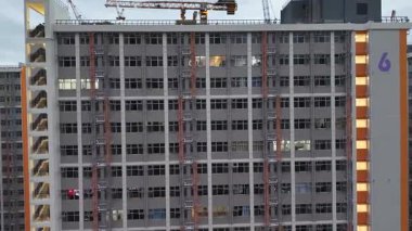 Kai Tak Light Kamu Konutları Kowloon Körfezi, Hong Kong, 25 Aralık 2025