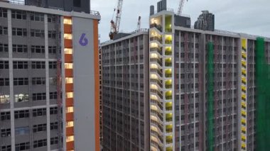 Kai Tak Light Kamu Konutları Kowloon Körfezi, Hong Kong, 25 Aralık 2025