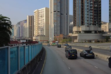 Shatin 'in Fo Tan İlçesi Endüstriyel Şehir Manzarası 27 Aralık 2025