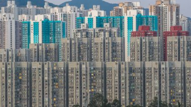 Yüksek yoğunluklu konut binaları günlük şehir merkezi Jan 4 2026 'yı oluşturuyor.