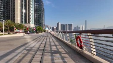 Cheung Sha Wan Bustling Kowloon Bölgesi Vibrant Şehir Hayatı, 24 Aralık 2025