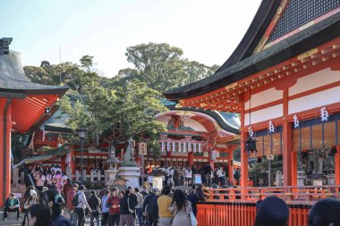 Fushimi Inari Taisha Canlı Tapınak Arazileri 29 Kasım 2025