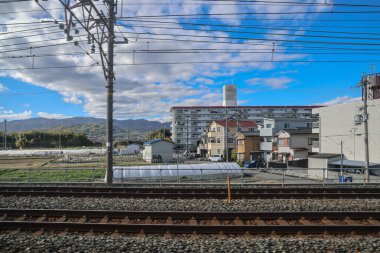 HARUKA Tren Penceresinden Kyoto Bölgesi Manzaraları Yakalıyorum 29 Kasım 2025