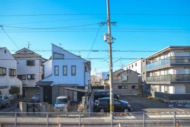 HARUKA Tren Penceresinden Osaka Bölgesi Manzaraları Yakalıyorum. 29 Kasım 2025