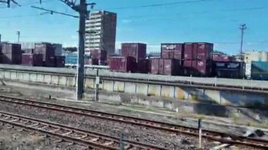 HARUKA Ekspres Tren Manzarası Japonya Kırsal Bölgesi, 29 Kasım 2025