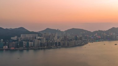 Kuzey Noktası Kent Sahil Manzarası Hong Kong 8 Şubat 2026