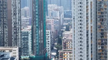 Shek Kip Mei Kuleleri Geniş Kentsel Kowloon Manzarası 13 Şubat 2026