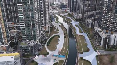 Kai Tak Rıhtımı 15 Şubat 2026 'da Modern Vibrant Şehir Bölgesine Dönüştü