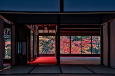 Tenju 'daki Serene Japon Zen Çay Evi Kyoto 26 Kasım 2025