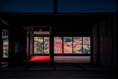 Tenju 'daki Serene Japon Zen Çay Evi Kyoto 26 Kasım 2025