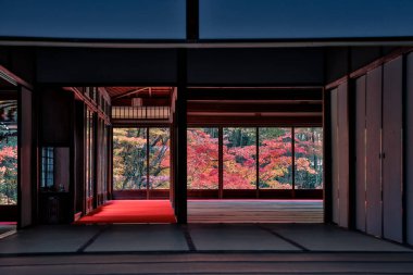 Tenju 'daki Serene Japon Zen Çay Evi Kyoto 26 Kasım 2025