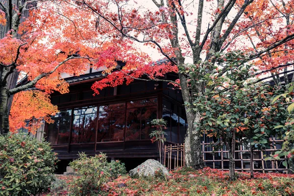 Geleneksel Ahşap Ev Kyoto 26 Kasım 2025 ile Serene Fall Zen Garden